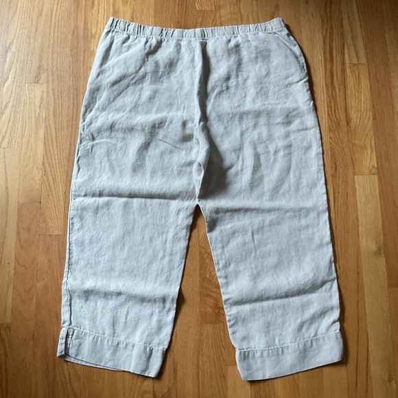 J. Jill ⭐️ beige linen pant ⭐️ 1X ⭐️ - Picture 5 of 6